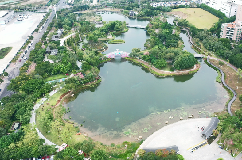 佛山市映月湖公園水體生態修復項目